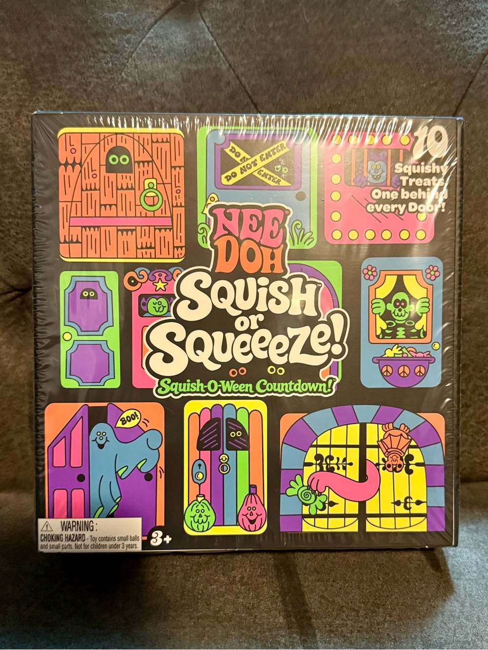 NEW Schylling Needoh Squish or Squeeze Halloween Advent Calendar Authentic